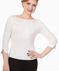 Banned Modern Love Top -ROCKABILLY TOPS Shop modern love top banned 15 300x