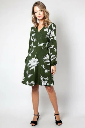 Voodoo Vixen Molly Floral Wrap Dress 5 Voodoo Vixen Molly Floral Wrap Dress - Image 3