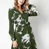 Voodoo Vixen Molly Floral Wrap Dress -ROCKABILLY TOPS Shop molly floral wrap dress voodoo vixen 300x
