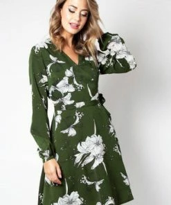 Voodoo Vixen Molly Floral Wrap Dress