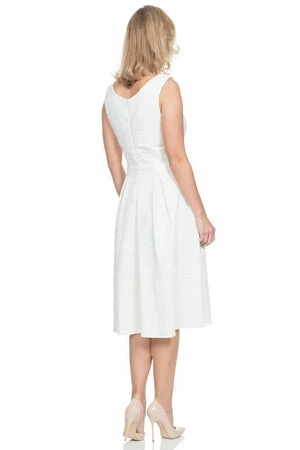 Voodoo Vixen Monroe White Bridal Dress 4 Voodoo Vixen Monroe White Bridal Dress - Image 2