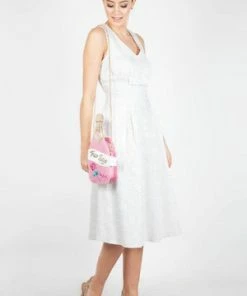 Voodoo Vixen Monroe White Bridal Dress 15 Voodoo Vixen Monroe White Bridal Dress -ROCKABILLY TOPS Shop monroe white bridal dress voodoo vixen 6 300x