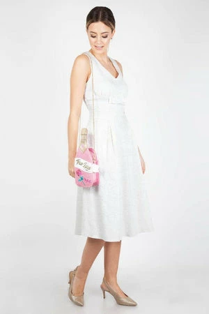 Voodoo Vixen Monroe White Bridal Dress 8 Voodoo Vixen Monroe White Bridal Dress - Image 6