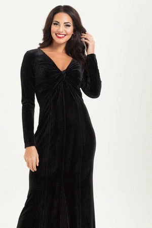 Voodoo Vixen Morticia Black Gown 5 Voodoo Vixen Morticia Black Gown - Image 3