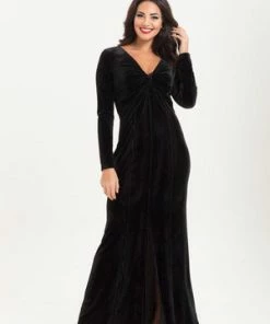Voodoo Vixen Morticia Black Gown