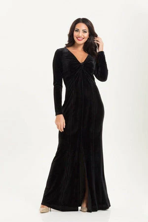 Voodoo Vixen Morticia Black Gown 3 Voodoo Vixen Morticia Black Gown