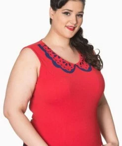 Banned Naomie Plus Size Top -ROCKABILLY TOPS Shop naomie plus size top banned 5 300x