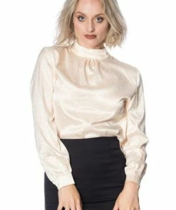 Banned Natalie Blouse -ROCKABILLY TOPS Shop natalie blouse banned 12 300x