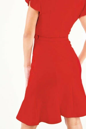 Voodoo Vixen Nessy Front Twist Flutter Sleeve Dress 19 Voodoo Vixen Nessy Front Twist Flutter Sleeve Dress - Image 17