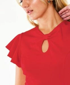 Voodoo Vixen Nessy Front Twist Flutter Sleeve Dress 39 Voodoo Vixen Nessy Front Twist Flutter Sleeve Dress -ROCKABILLY TOPS Shop nessy front twist flutter sleeve dress voodoo vixen 14 fccd1747 1577 42ad b87e 3ba88b7307c8 300x