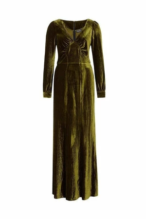 Voodoo Vixen Olive 30's Dress 5 Voodoo Vixen Olive 30's Dress - Image 3