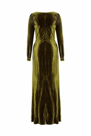 Voodoo Vixen Olive 30's Dress 6 Voodoo Vixen Olive 30's Dress - Image 4