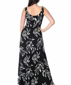 Banned Palm Maxi Length Dress 5 Banned Palm Maxi Length Dress -ROCKABILLY TOPS Shop palm maxi length dress banned 2 300x