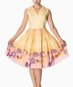 Banned Parasol 50s Shirtdress -ROCKABILLY TOPS Shop parasol 50s shirtdress banned 4 300x