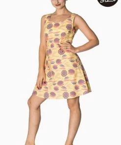 Banned Parasol Tabs Plus Size Sundress