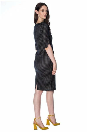 Banned Patricia Check Pencil Dress 4 Banned Patricia Check Pencil Dress - Image 2