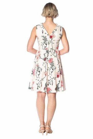 Banned Peacock Baroque Fit N Flare Dress 4 Banned Peacock Baroque Fit N Flare Dress - Image 2