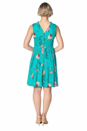 Banned Peacock Baroque Fit N Flare Dress 7 Banned Peacock Baroque Fit N Flare Dress - Image 5