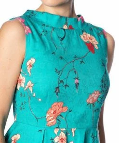 Banned Peacock Baroque Fit N Flare Dress 13 Banned Peacock Baroque Fit N Flare Dress -ROCKABILLY TOPS Shop peacock baroque fit n flare dress banned 6 300x