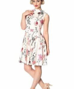 Banned Peacock Baroque Fit N Flare Dress