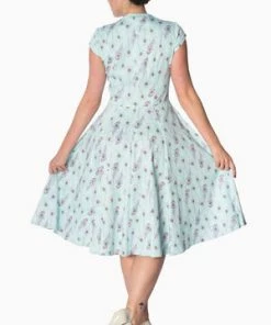 Banned Peacock Feather 50s Look Dress 8 Banned Peacock Feather 50s Look Dress -ROCKABILLY TOPS Shop peacock feather 50s look dress banned 2 300x