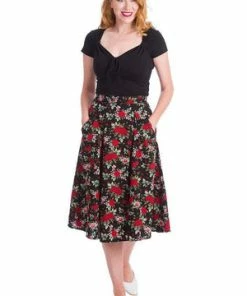 Banned Pearl Top -ROCKABILLY TOPS Shop pearl top banned 3 300x