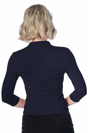 Banned Peek A Boo Mandarin Collar Top 4 Banned Peek A Boo Mandarin Collar Top - Image 2