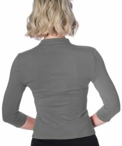 Banned Peek A Boo Mandarin Collar Top 21 Banned Peek A Boo Mandarin Collar Top -ROCKABILLY TOPS Shop peek a boo mandarin collar top banned 8 300x