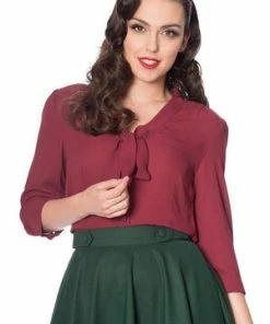 Banned Perfect Pussybow Blouse -ROCKABILLY TOPS Shop perfect pussybow blouse banned 210ab1f9 48eb 4bce 8df4 fc19083b8898 300x