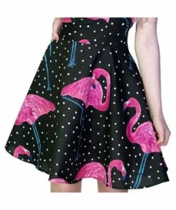 Dr Faust Pink Flamingo White Polka Black Mini Dress - Flo 7 Dr Faust Pink Flamingo White Polka Black Mini Dress - Flo -ROCKABILLY TOPS Shop pink flamingo white polka black mini dress flo dr faust 3 300x