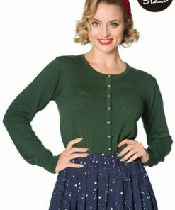 Banned Piontelle Knit Cardigan -ROCKABILLY TOPS Shop piontelle knit cardigan banned 10 300x