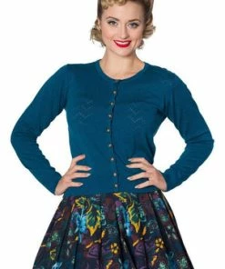 Banned Piontelle Knit Cardigan -ROCKABILLY TOPS Shop piontelle knit cardigan banned 11 300x