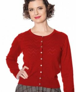 Banned Piontelle Knit Cardigan -ROCKABILLY TOPS Shop piontelle knit cardigan banned 5 300x