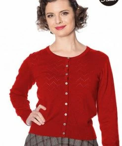 Banned Piontelle Knit Cardigan -ROCKABILLY TOPS Shop piontelle knit cardigan banned 6 300x