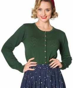 Banned Piontelle Knit Cardigan -ROCKABILLY TOPS Shop piontelle knit cardigan banned 7 300x