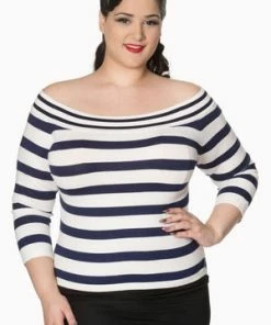 Banned Plus Size Ahoi Top 11 Banned Plus Size Ahoi Top -ROCKABILLY TOPS Shop plus size ahoi top banned 4 300x