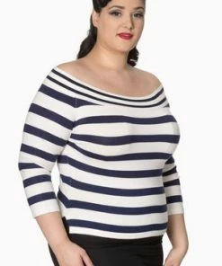 Banned Plus Size Ahoi Top 12 Banned Plus Size Ahoi Top -ROCKABILLY TOPS Shop plus size ahoi top banned 5 300x