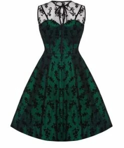 Voodoo Vixen Plus Size Penny Rockabilly Dress -ROCKABILLY TOPS Shop plus size penny rockabilly dress voodoo vixen 7 300x