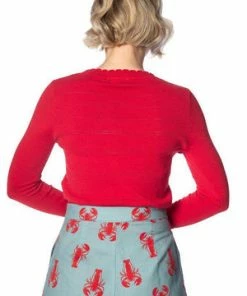 Banned Pointelle Cardigan -ROCKABILLY TOPS Shop pointelle cardigan banned 15 300x