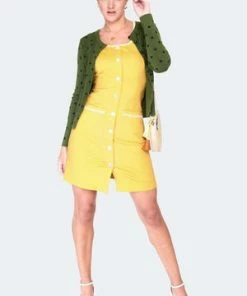 Voodoo Vixen Polka Dot Cardigan 35 Voodoo Vixen Polka Dot Cardigan -ROCKABILLY TOPS Shop polka dot cardigan caa 3610 03.1365 300x