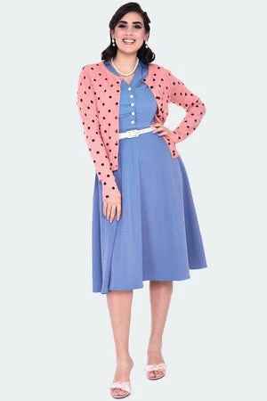 Voodoo Vixen Polka Dot Cardigan 16 Voodoo Vixen Polka Dot Cardigan - Image 15