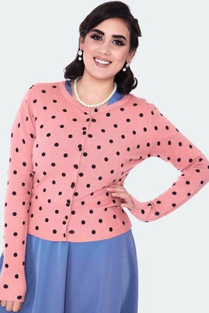 Voodoo Vixen Polka Dot Cardigan 14 Voodoo Vixen Polka Dot Cardigan - Image 13