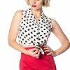 Banned Polka Love Tie Top -ROCKABILLY TOPS Shop polka love tie top banned 300x