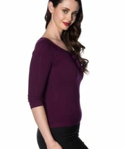 Banned Pretty Ilusion Top 34 Banned Pretty Ilusion Top -ROCKABILLY TOPS Shop pretty ilusion top banned 4 300x