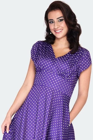 Voodoo Vixen Retro Polka Dot Dress 11 Voodoo Vixen Retro Polka Dot Dress - Image 9