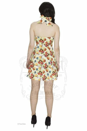 Dr Faust Red Apples Cute Mini Dress - Elizabeth 6 Dr Faust Red Apples Cute Mini Dress - Elizabeth - Image 4