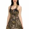 Dr Faust Ripstop Camo Mini Dress - Brooklyn