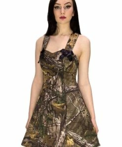 Dr Faust Ripstop Camo Mini Dress - Brooklyn
