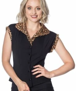 Banned Rock N Roll Leopard Shirt