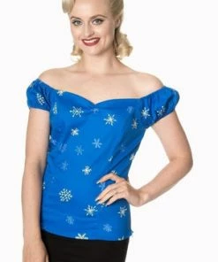 Banned Romance Lives Off Shoulder Top